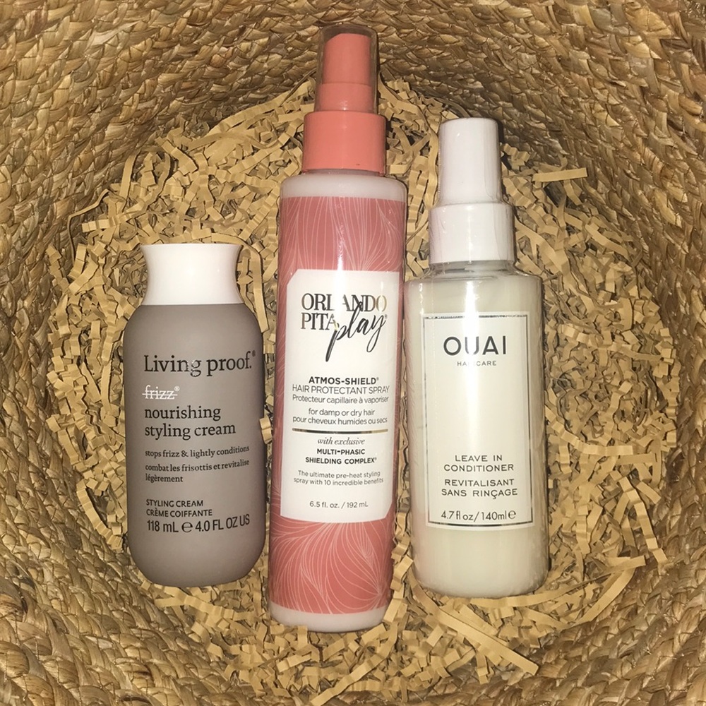 Hair Protectant+Anti Frizz+Leave in Conditioner